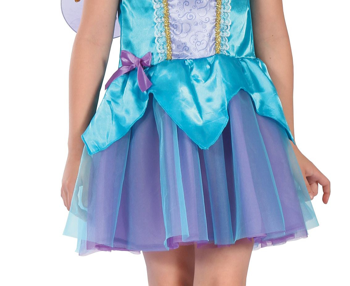 Role play-set for kids Purple Fairy (dress, wings), size 110/120 cm